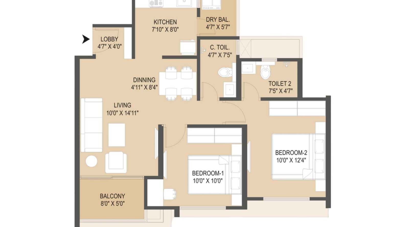 Anshul-Medora-Floor-Plan-2-BHK
